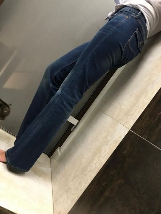 Jeansy Lee 26x33,super dzwony, hit