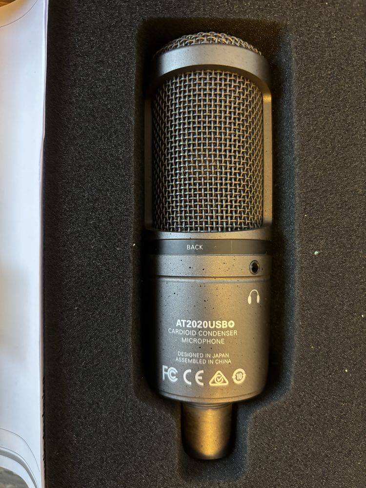 Audio-Technica AT2020 + osłona do mikrofonu – stan idealny