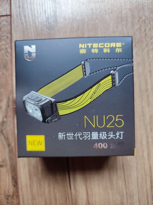 Ультралегкий налобний ліхтар Nitecore NU25 MCT