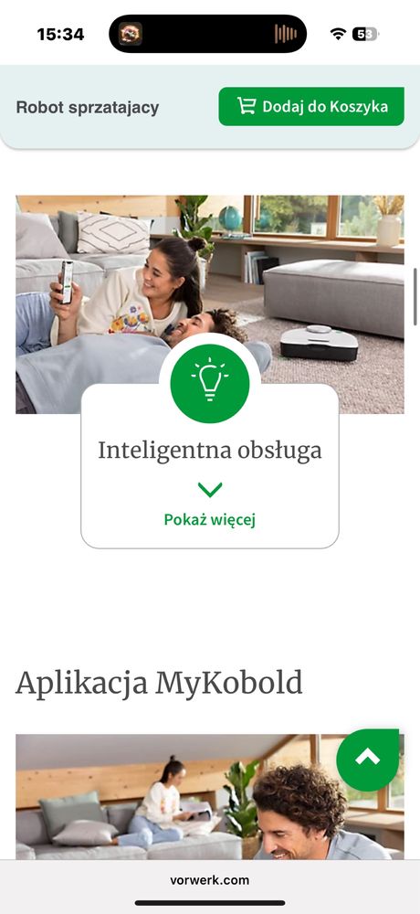 Robot sprzątający Kobold VR7