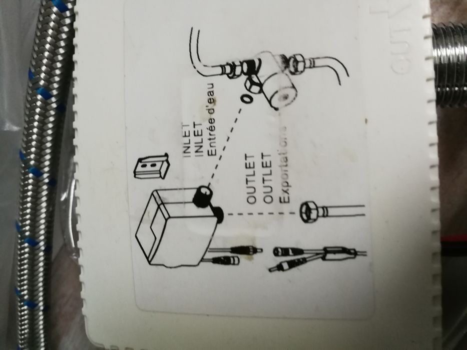 Bezdotykowa bateria  inteligentna detekcja PODCZERWIENI DO ŁAZIENKI TO