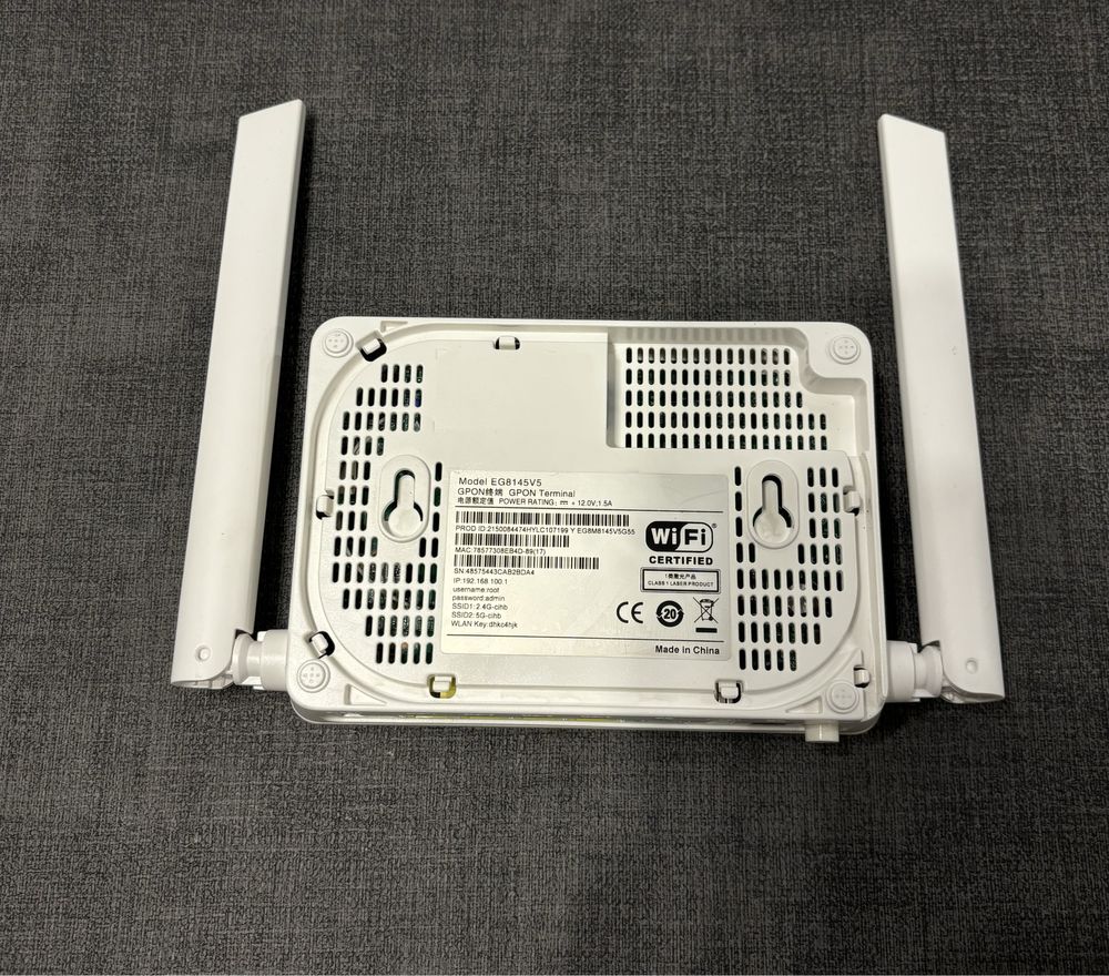 huawei router eg8145v5