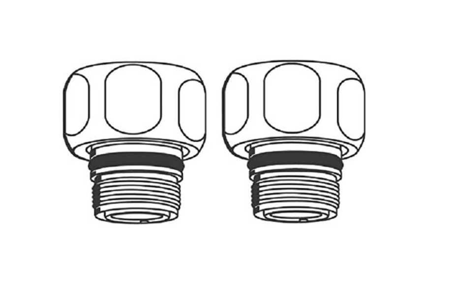 Zawór nowy zwrotny do baterii Grohetherm, Grohe 47189.000 chrom