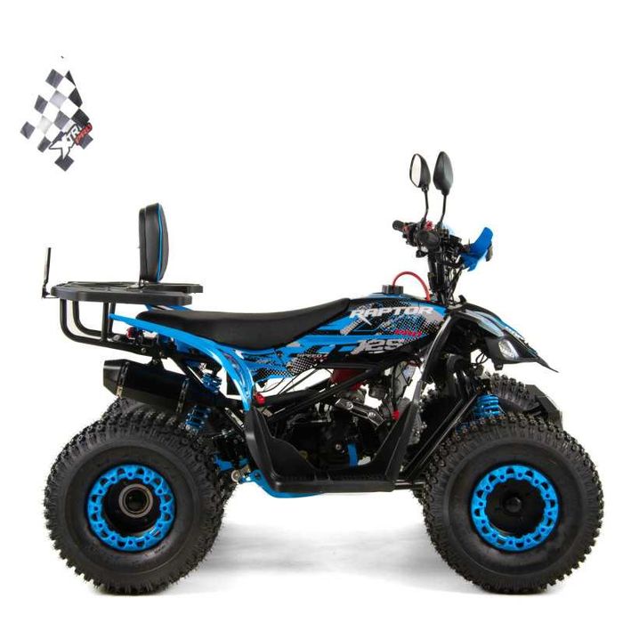 QUAD 125cc XTR RAPTOR PRO Sportowy quad koła 8 cali Ledy RATY DOSTAWA