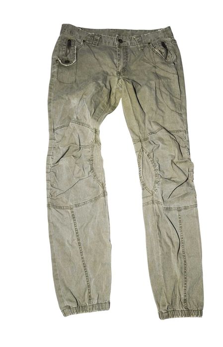 Spodnie H&M khaki r. S