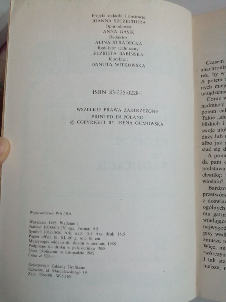Słońce w słoikach - Irena Gumowska