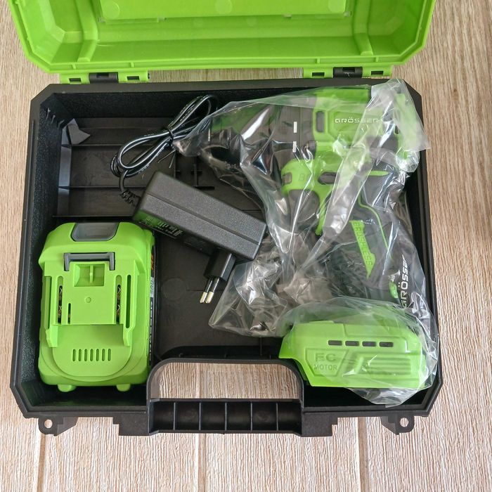 Шуруповерт акумуляторний Grosser GCD 521