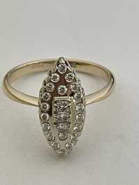 кольцо маркиз бриллианты