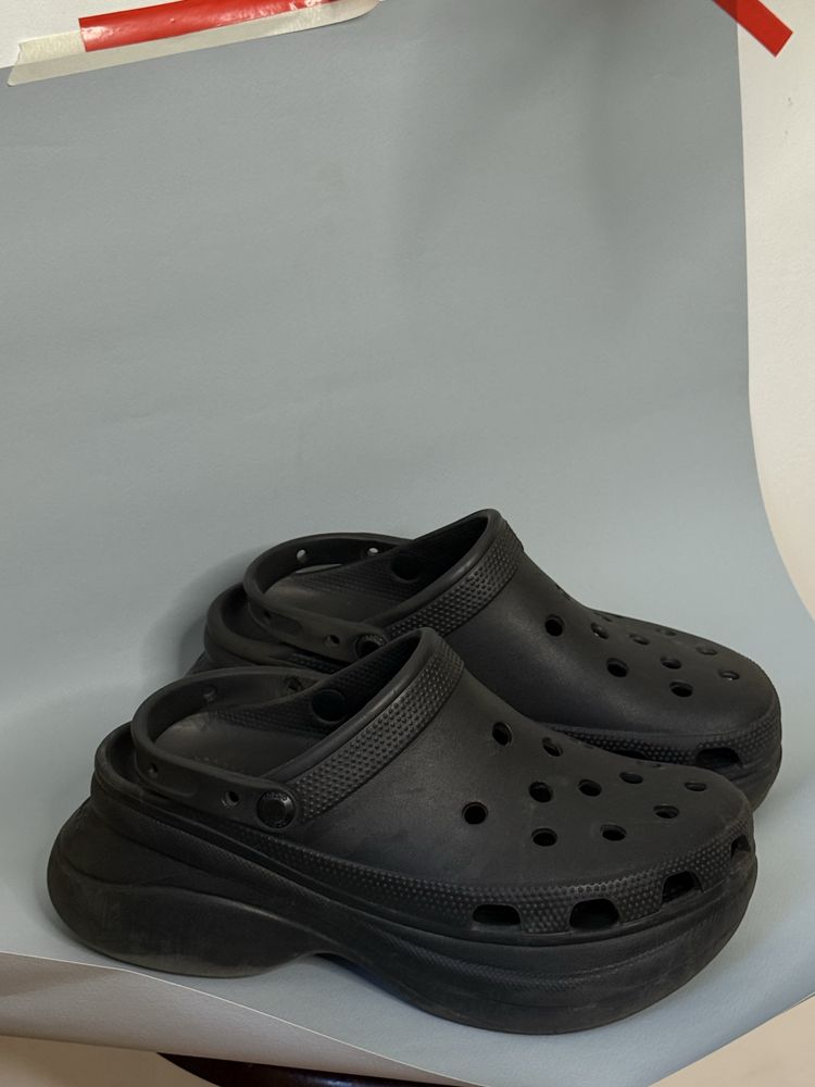 Crocs чорні bae clog