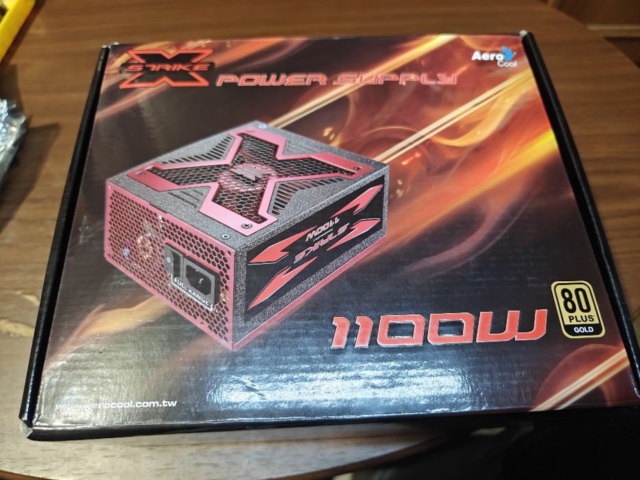 Блок питания под ремонт или донор, 1100W. Aero Cool strike X