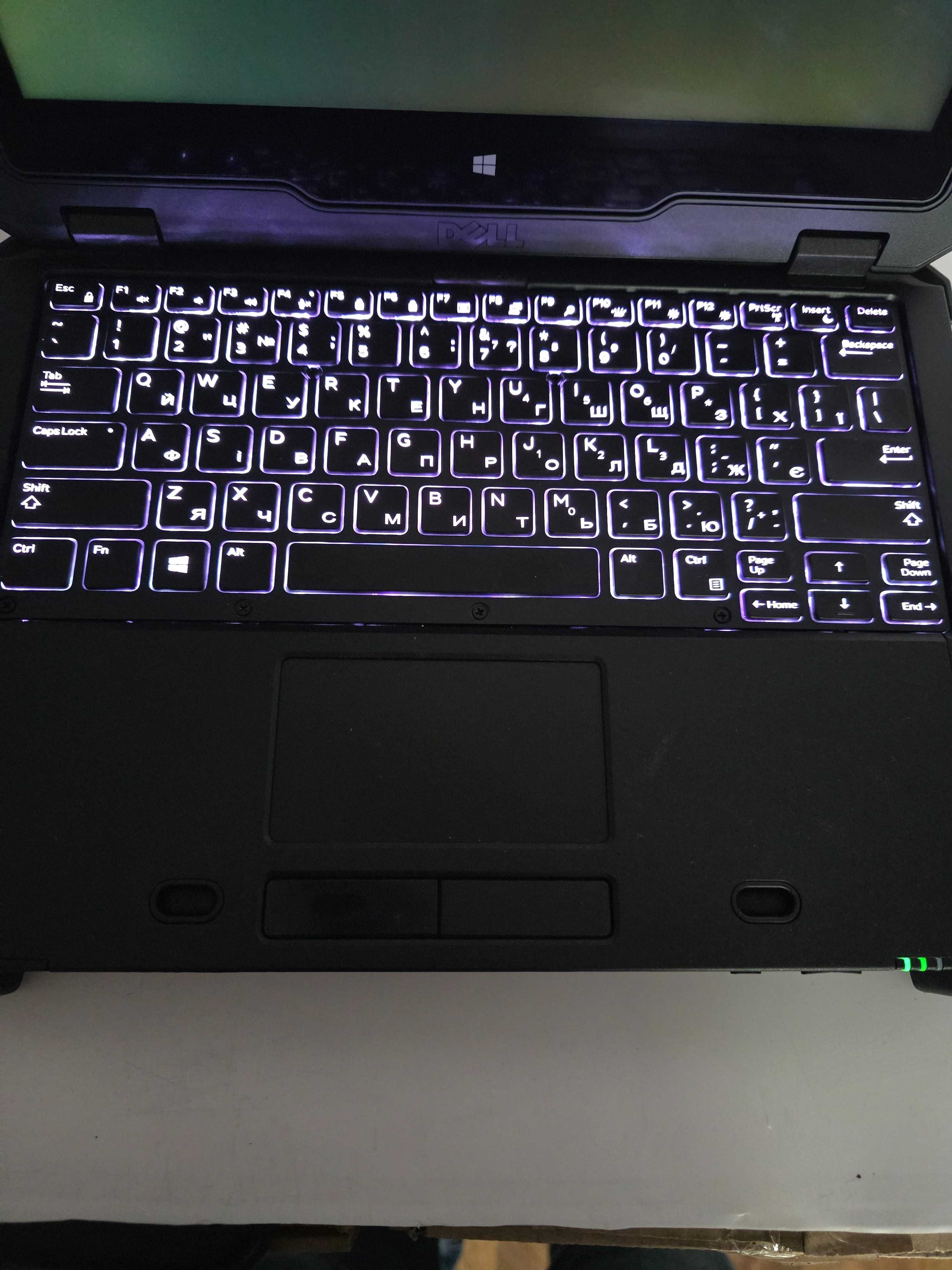 Захищений ноутбук трансформер Dell 7214 Rugged Extreme i7-6600U COM