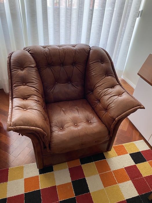 Poltronas em pele
