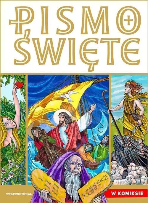 Pismo Święte w komiksie. Wydawnictwo AA. Nowy Produkt