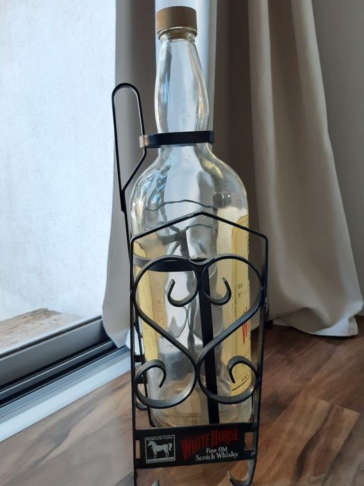 Garrafa de vidro grande 4,5L