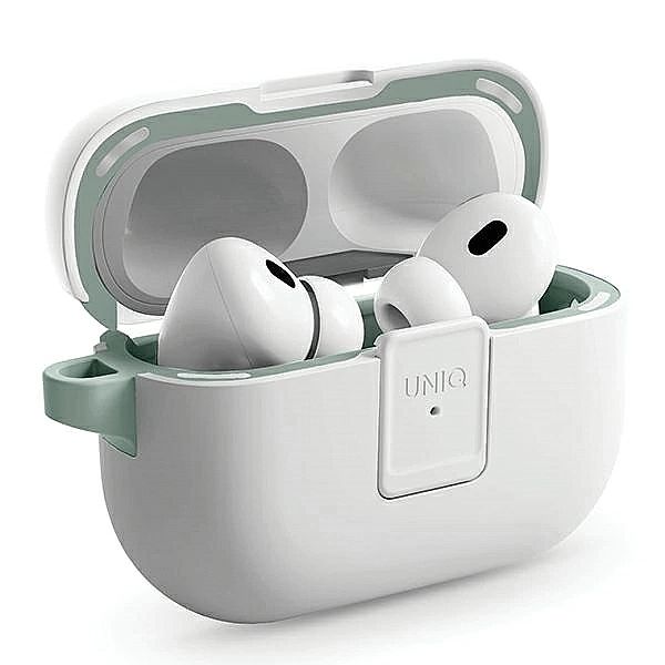 Etui UNIQ Clyde Lock Case na AirPods Pro 2 (2022/2023) - niebiesko-cie