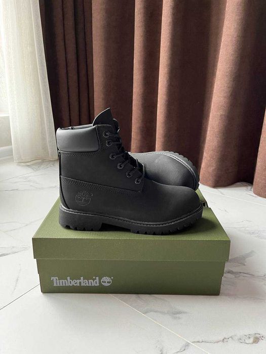 ‼️ Timberland 6 Inch Black новые ботинки мужские женские унисекс