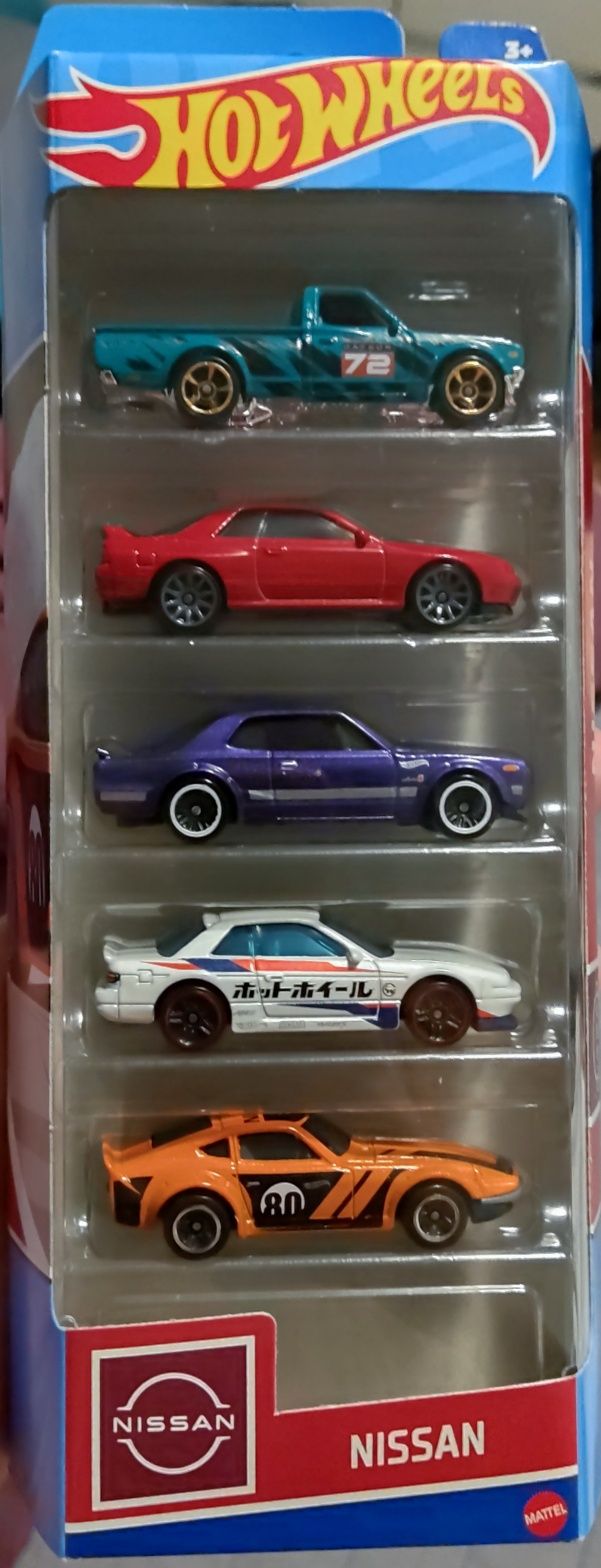 Hotwheels Nissan 5-Pack