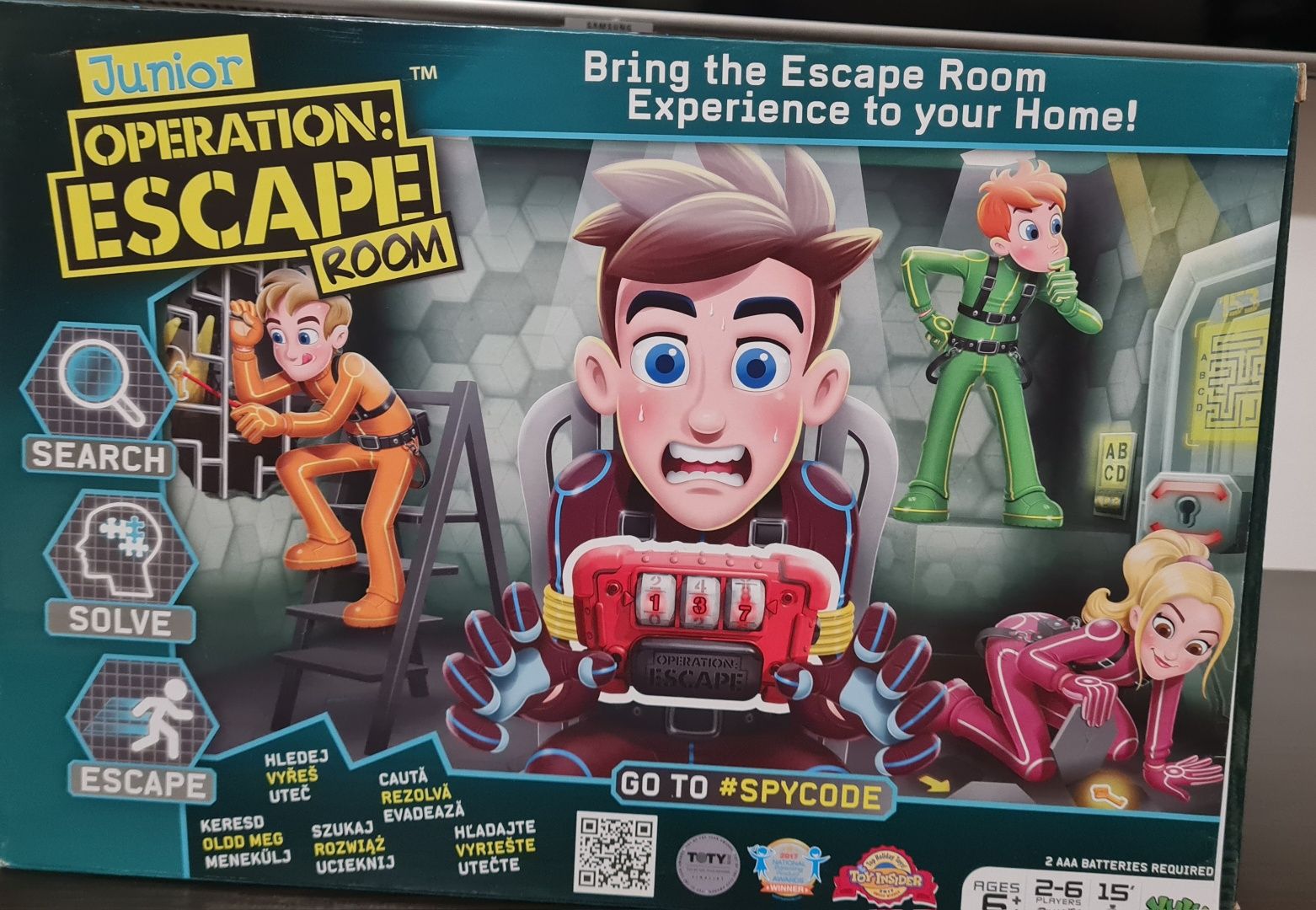 Gra Junior operation Escape Room