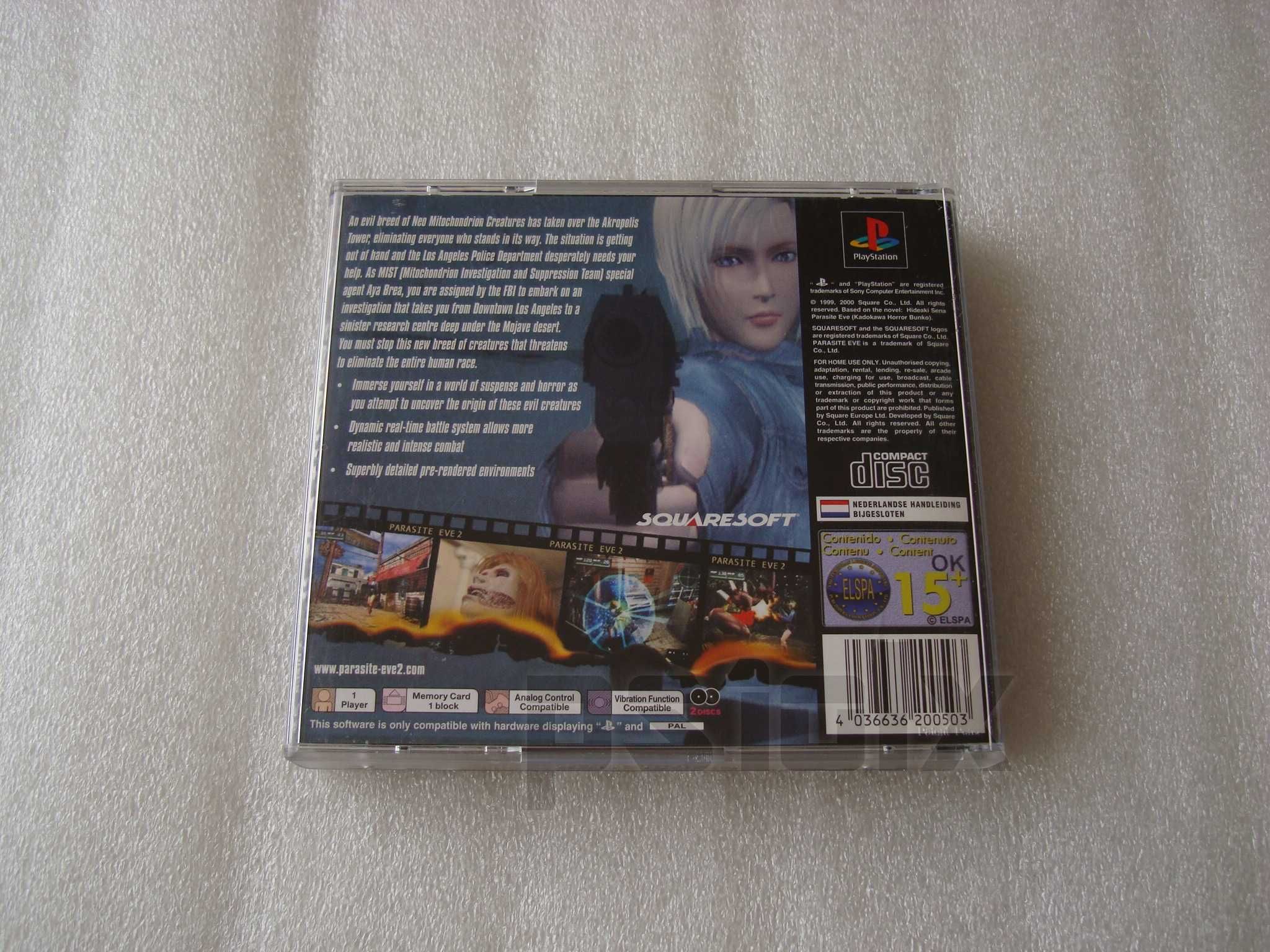 Parasite Eve II playstation ps1