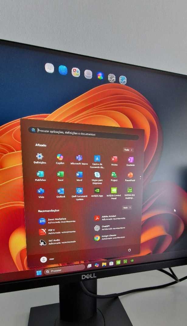 PACK COMPLETO Dell/i5 6500/Nvidia M2000 Windows 11 e office vitalício