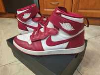 Jordan 1 High FlyEase White Cardinal Red rozmiar 48,5