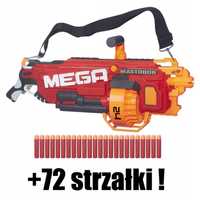 NERF duży Mega Mastodon + 70 naboje w zestawie