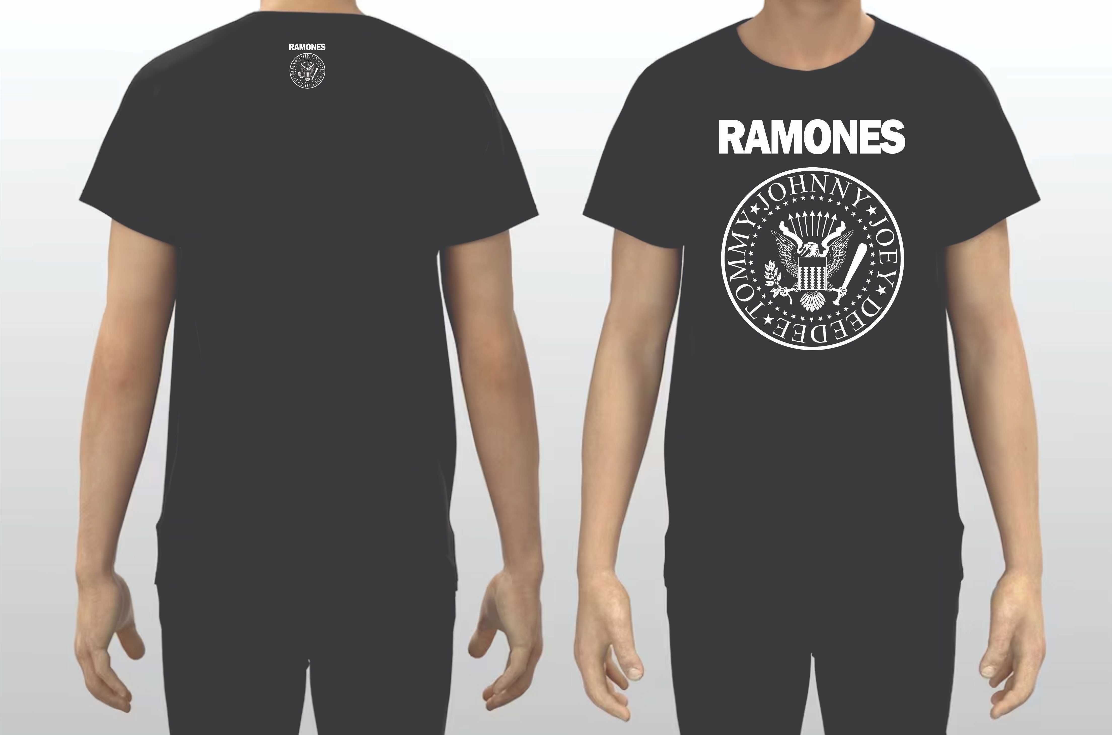 T-shirt, GAS Monkey - JACK Daniels - RAMONES