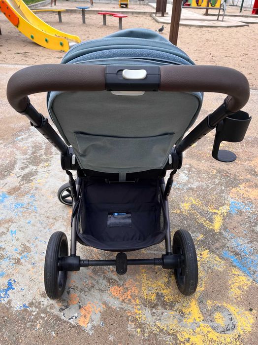 Cybex Balios S Lux Stormy Blue (Taupe Frame)
