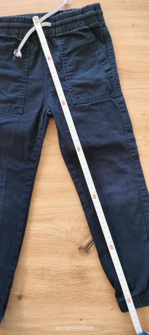 Spodnie joggery, H&M, rozm. 110