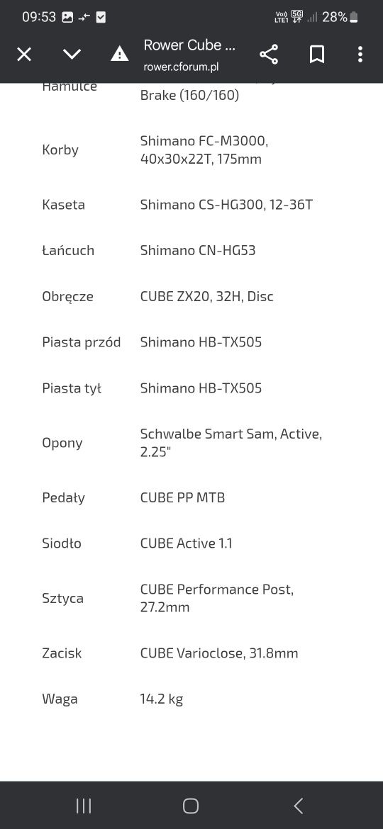 Rower Cube Analog