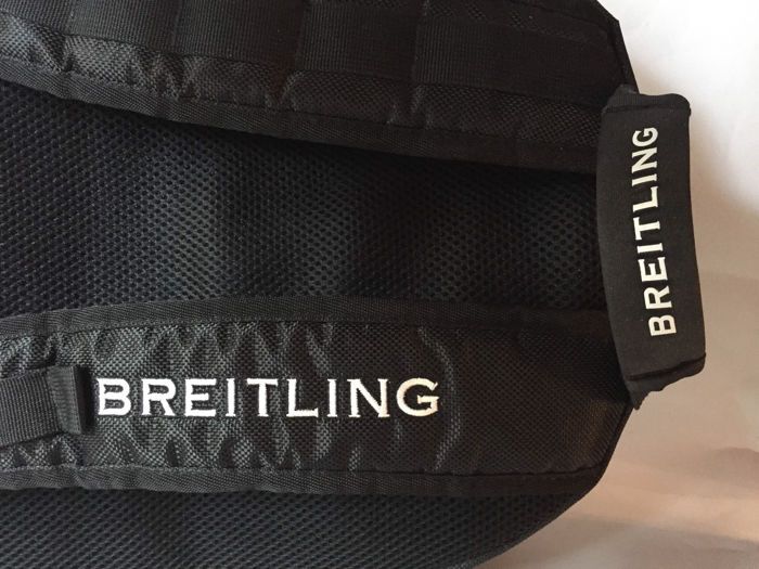 Mochilas Breitling aviação Luxo Limitadas novas de colecção