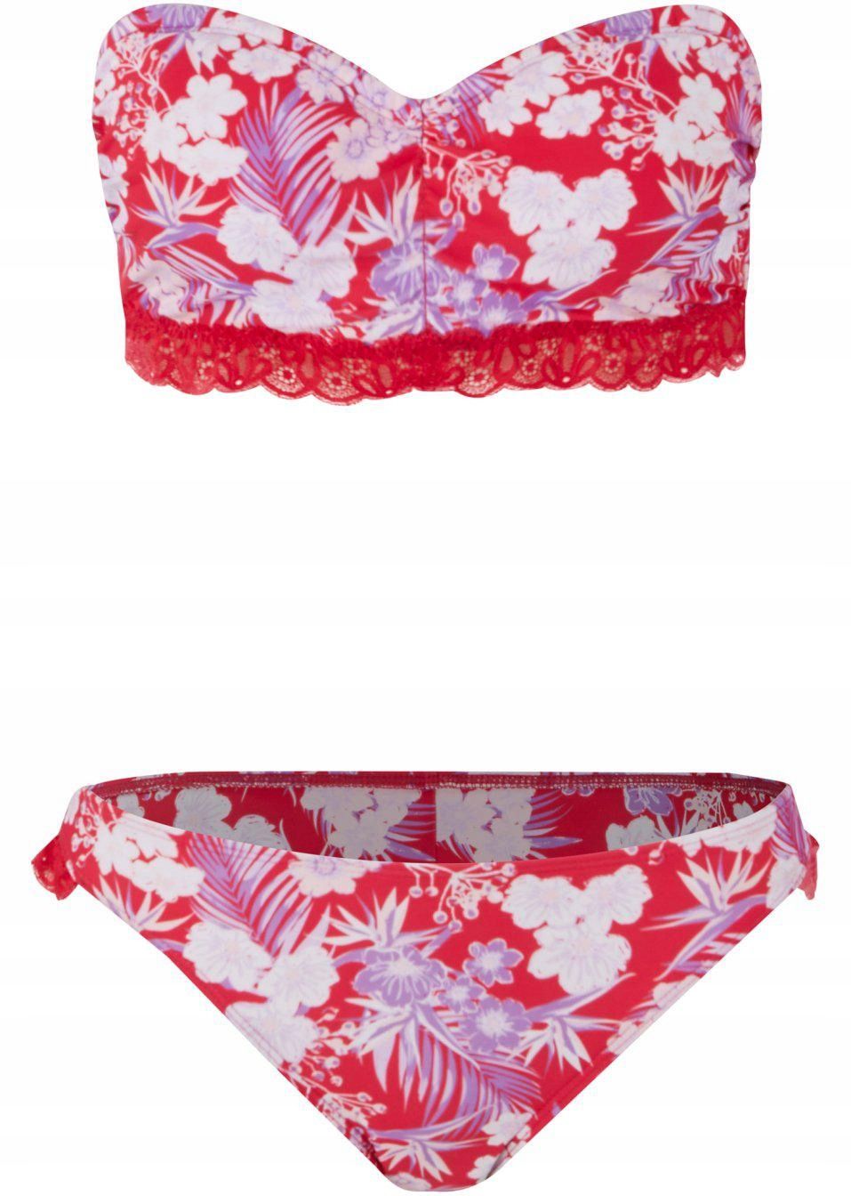 B.P.C bikini efektowne modne z koronką r.42(80D)