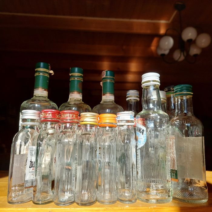 Butelki szklane używane 30 szt. 100ml i 10 szt. 200 ml