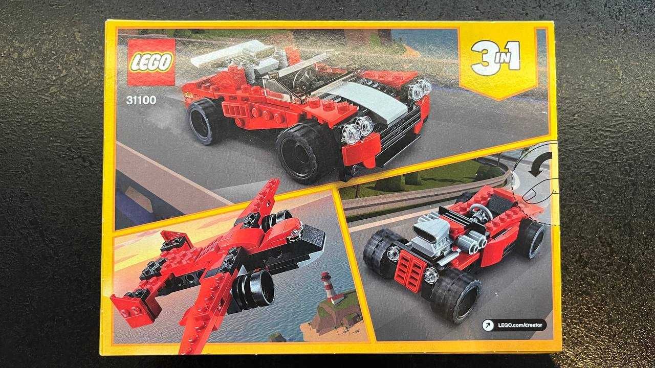 LEGO Creator 3 w 1 31100 Samochód Sportowy