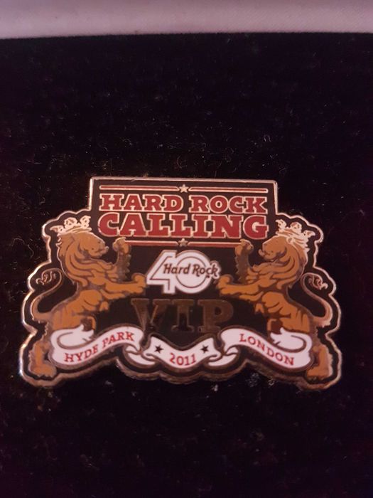 Pins Set Vip Hard Rock Calling 2011
