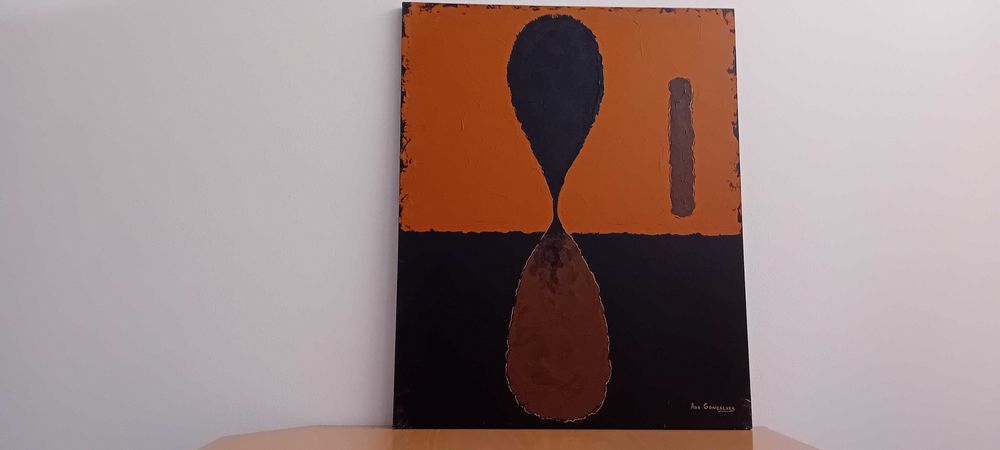 Pintura Arte Original Acrilico sobre Tela Ana Gonçalves 100 x 81 cm