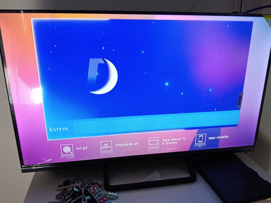 TV smarttech 32 película no ecrã ainda
