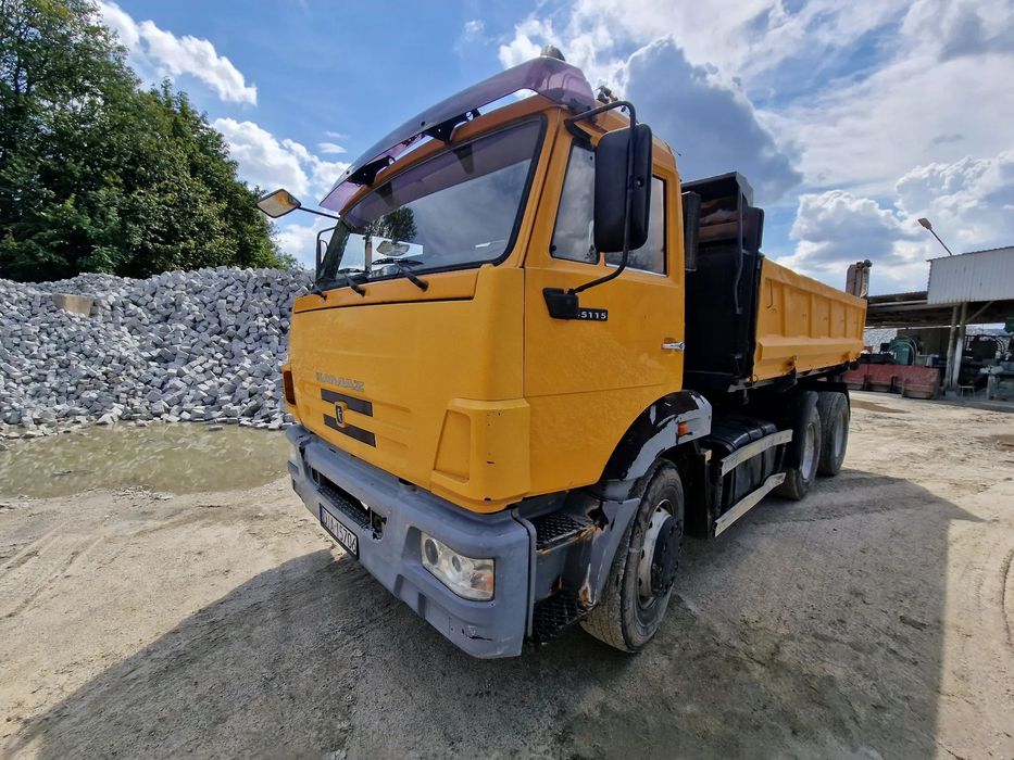 Kamaz 65115  Kamaz 65115 wywrotka