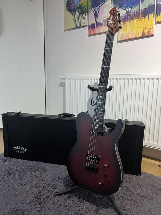 Gitara Chapman ML3 Bea Baritone Crimson + futerał