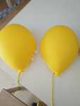 Candeeiro IKEA DROMMINGE balão amarelo