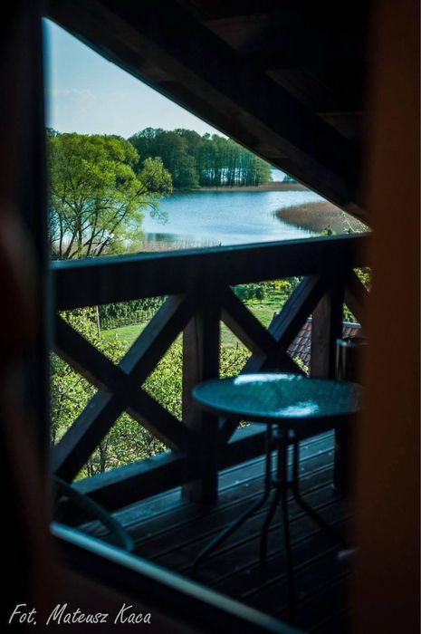 Dom na Mazurach z jacuzzie, sauna, sala dla dzieci do 17 osób, Jezioro