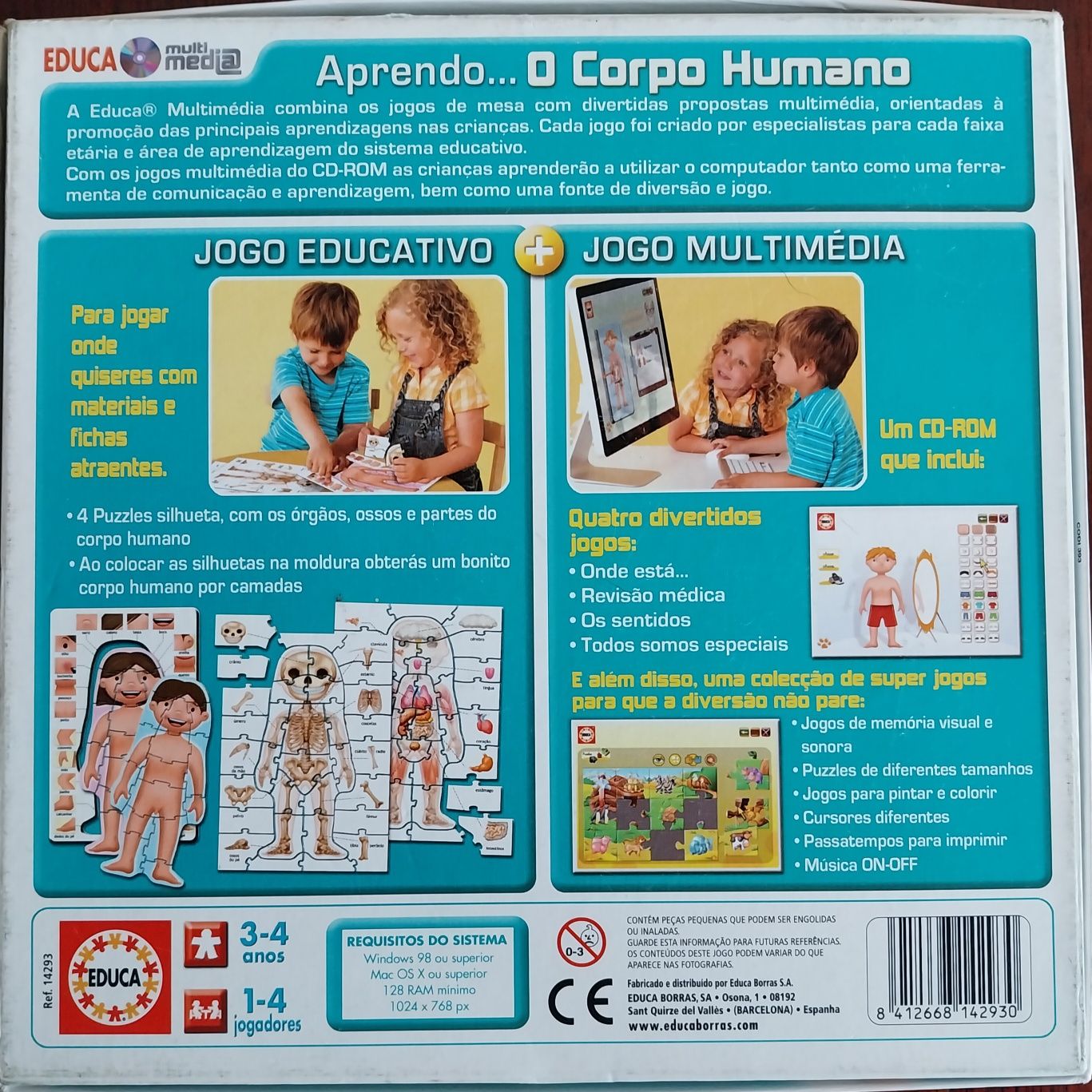 Jogo O corpo humano