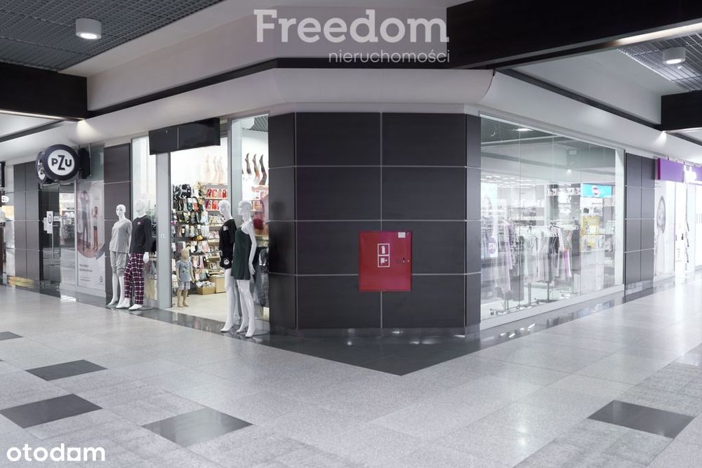 Lokal handlowy w Galerii Mazurskiej w Ostródzie.