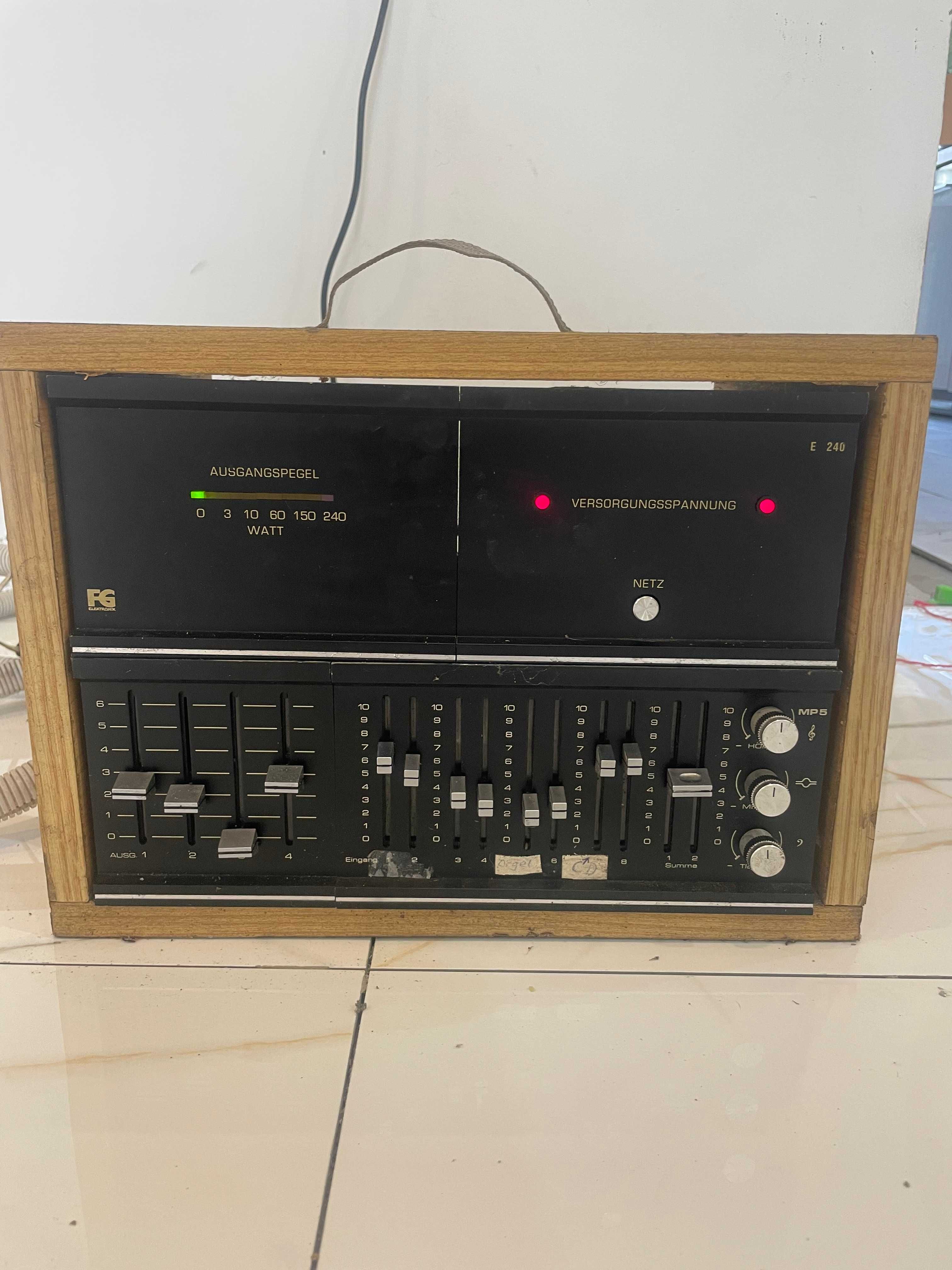 mikser końcówka mocy Verstarker E240 20kg 240watt