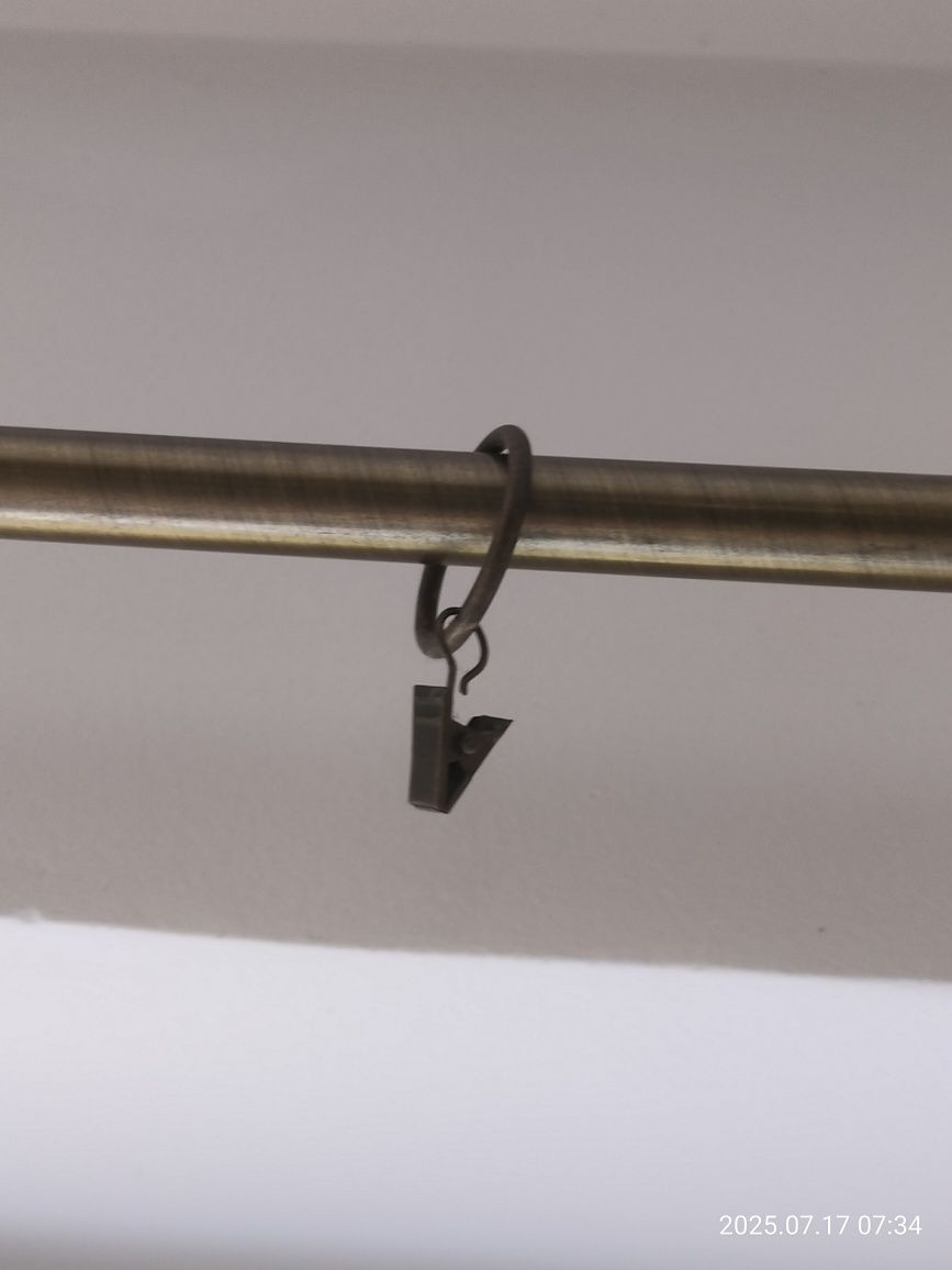 Metalowy karnisz ścienny 170 cm