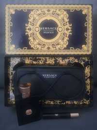 Oryginalny zestaw perfum Versace Dylan Blue 100ml + 10ml + kosmetyczka