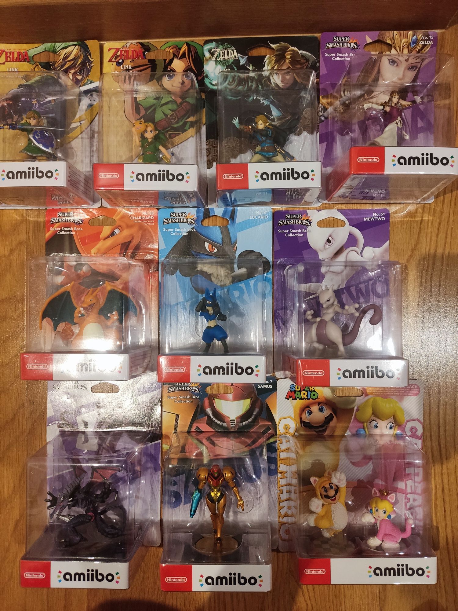 Conjunto figuras AMIIBO novas em caixa