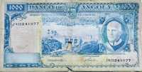 Nota de 1000 escudos Angola 1962