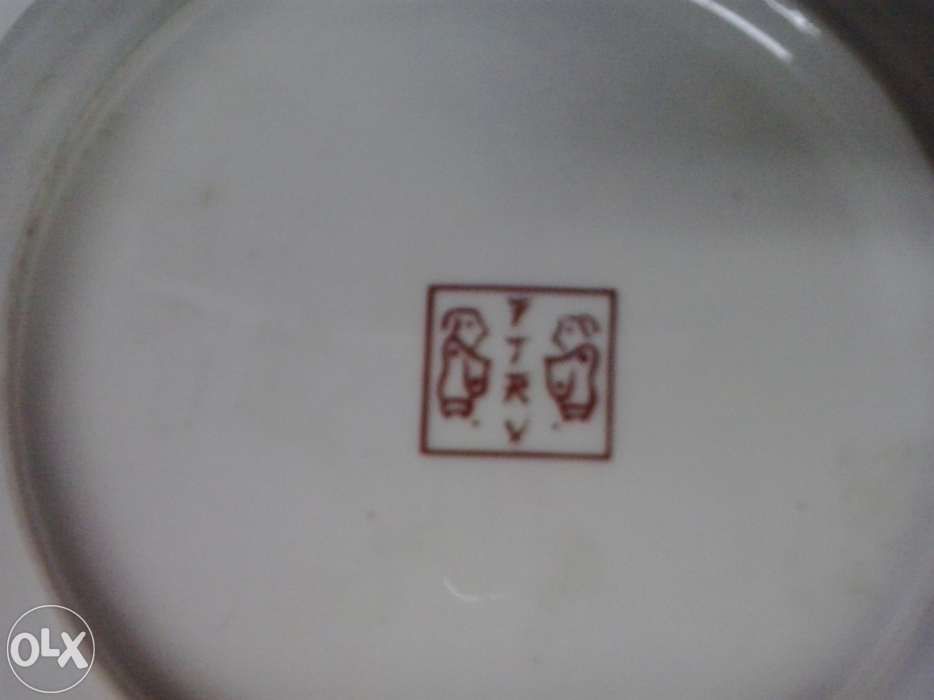 Prato com imagem antiga - made in Japan
