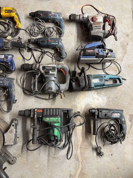 Elektronarzędzia, młotki udarowe, wiertarki Inne (MAKITA DEWALT BOSCH)